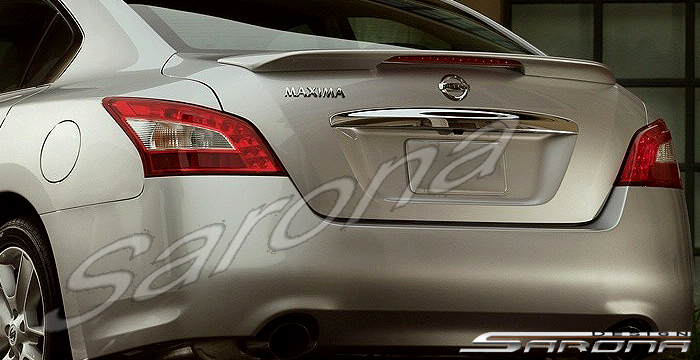 Custom Nissan Maxima Trunk Wing  Sedan (2009 - 2015) - $229.00 (Manufacturer Sarona, Part #NS-040-TW)